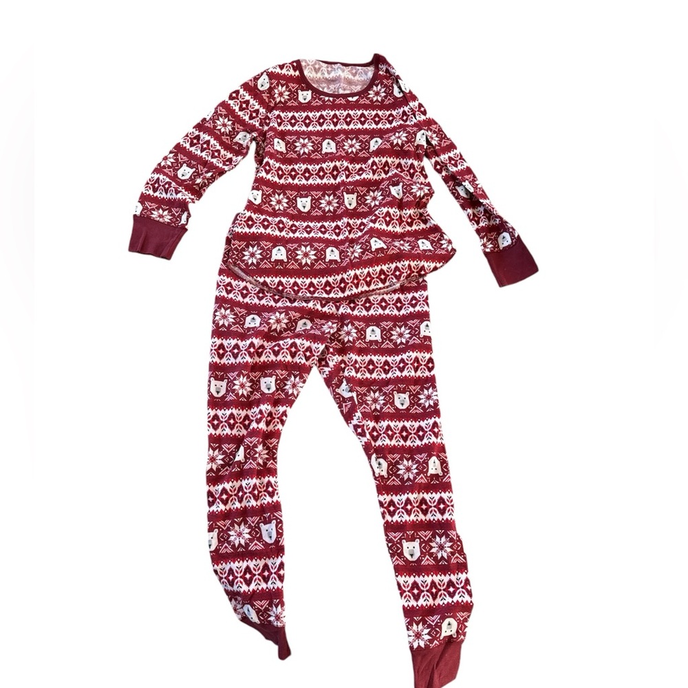 Old navy Christmas two piece pajamas set